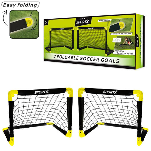 Picture of SPORTX Soccer Goal Set - 2 Goals